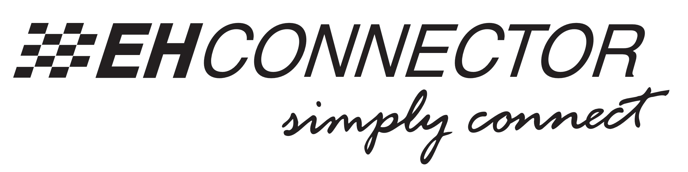 EH Logga vitbakgrund OBS snett simply connect